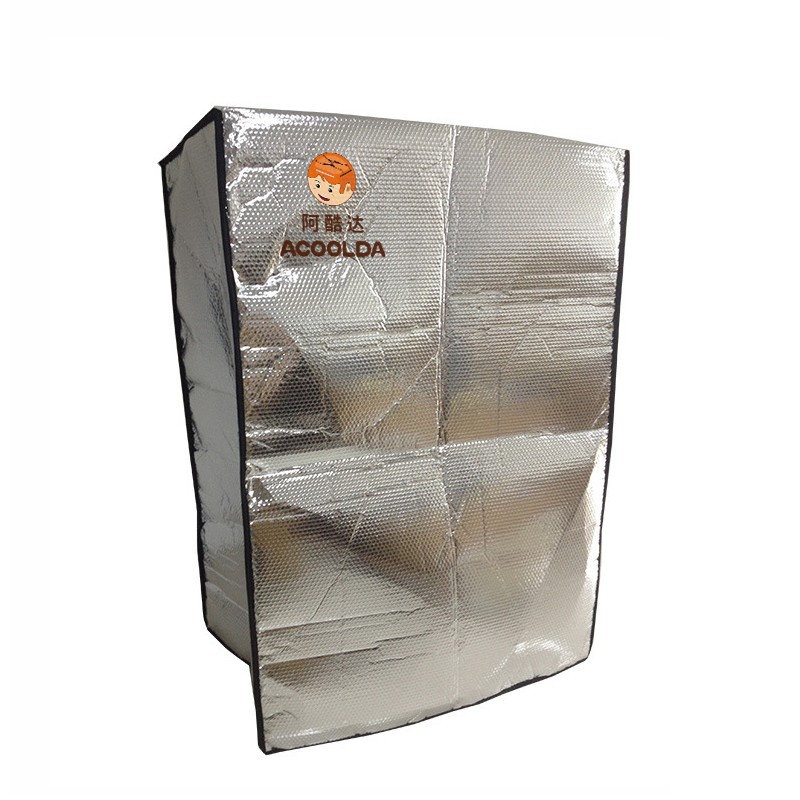 standard pallet thermal cover, insulated pallet wrap, velcro thermal cover, cold chain insulation blanket, pallet insulation with hook holes, reusable thermal shipping cover, general-purpose pallet wrap, B2B pallet insulation, customizable thermal pa