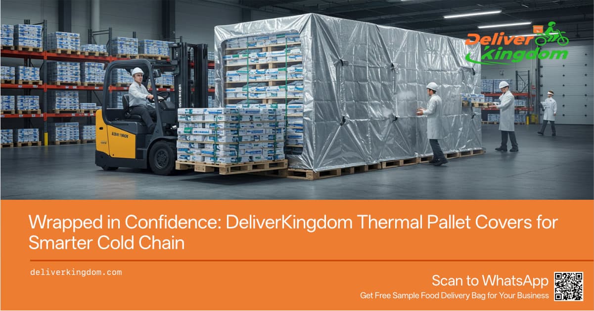 Avvolti nella fiducia: coperture termiche per pallet DeliverKingdom per una catena del freddo più intelligente