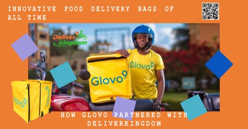 Le 5 borse per la consegna di cibo più innovative di tutti i tempi: come GLOVO ha collaborato con DeliverKingdom