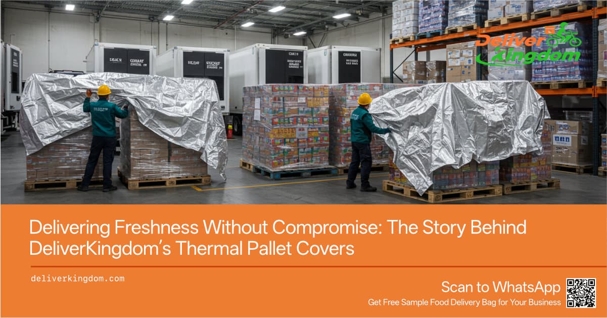 Freschezza senza compromessi: la storia dietro le coperture termiche per pallet di DeliverKingdom