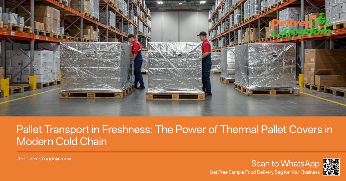 Trasporto di pallet in tutta freschezza: il potere delle coperture termiche per pallet nella moderna catena del freddo
