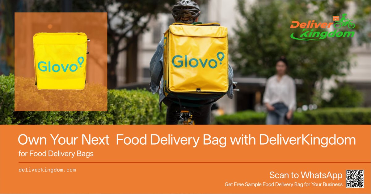 Come possedere la tua prossima borsa per la consegna di cibo Glovo con DeliverKingdom