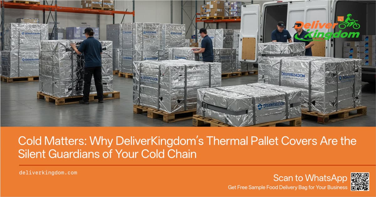 Il freddo è importante: perché le coperture termiche per pallet di DeliverKingdom sono i guardiani silenziosi della tua catena del freddo