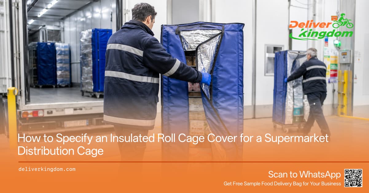 Come specificare una copertura isolante per roll container per un container di distribuzione da supermercato