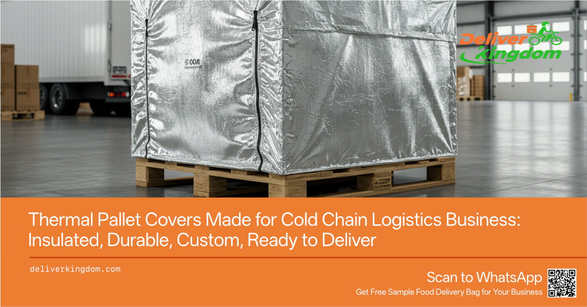 Coperture termiche per pallet realizzate per le aziende di logistica della catena del freddo: isolate, resistenti, personalizzate, pronte per la consegna