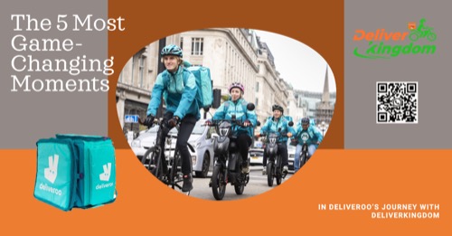 I 5 momenti più rivoluzionari nel viaggio di Deliveroo con DeliverKingdom