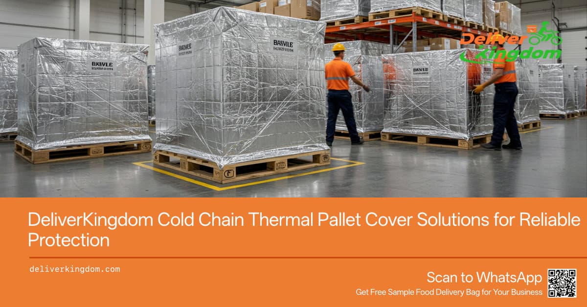 Soluzioni di copertura termica per pallet DeliverKingdom Cold Chain per una protezione affidabile