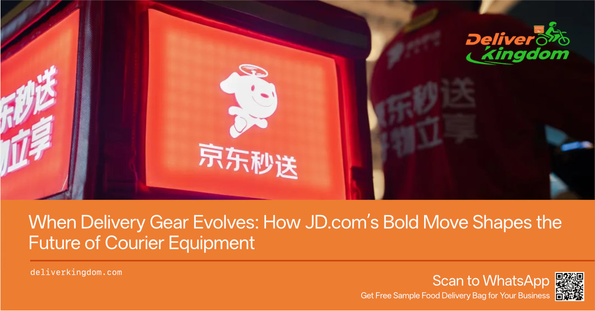 Quando l'attrezzatura per le consegne si evolve: come la mossa audace di JD.com plasma il futuro delle attrezzature per i corrieri